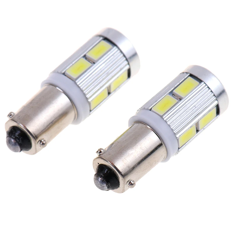 2pcs H6W BAX9s LED Car Lamp 10SMD Corner Lamp Width Indicator Auto Tail Side 434 Bulb Parking Light For BMW 3 Series