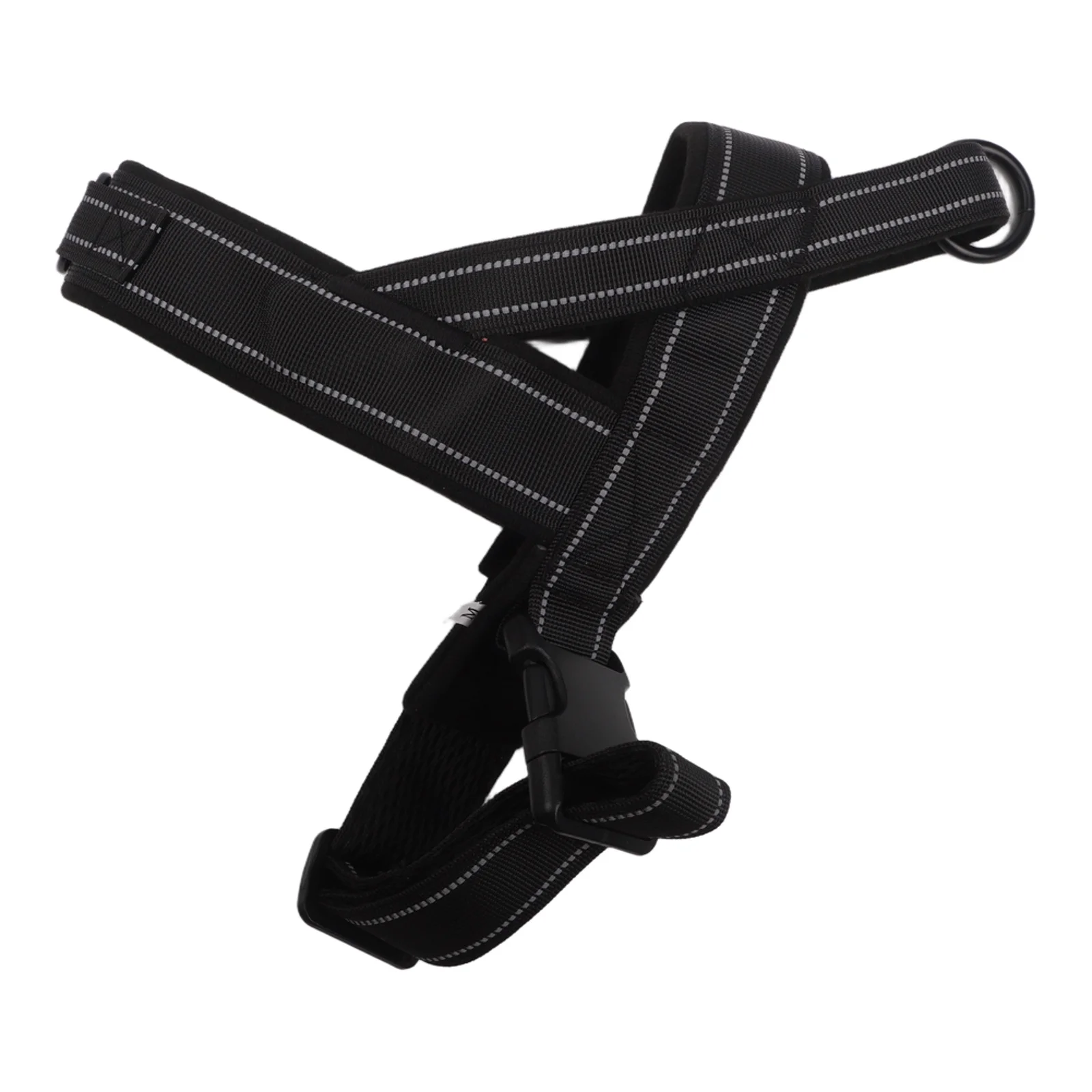 Quick Release Buckle No Pull Harness Night Walks Outdoor Adventures Premium Nylon Construction Even Pressure Distribution