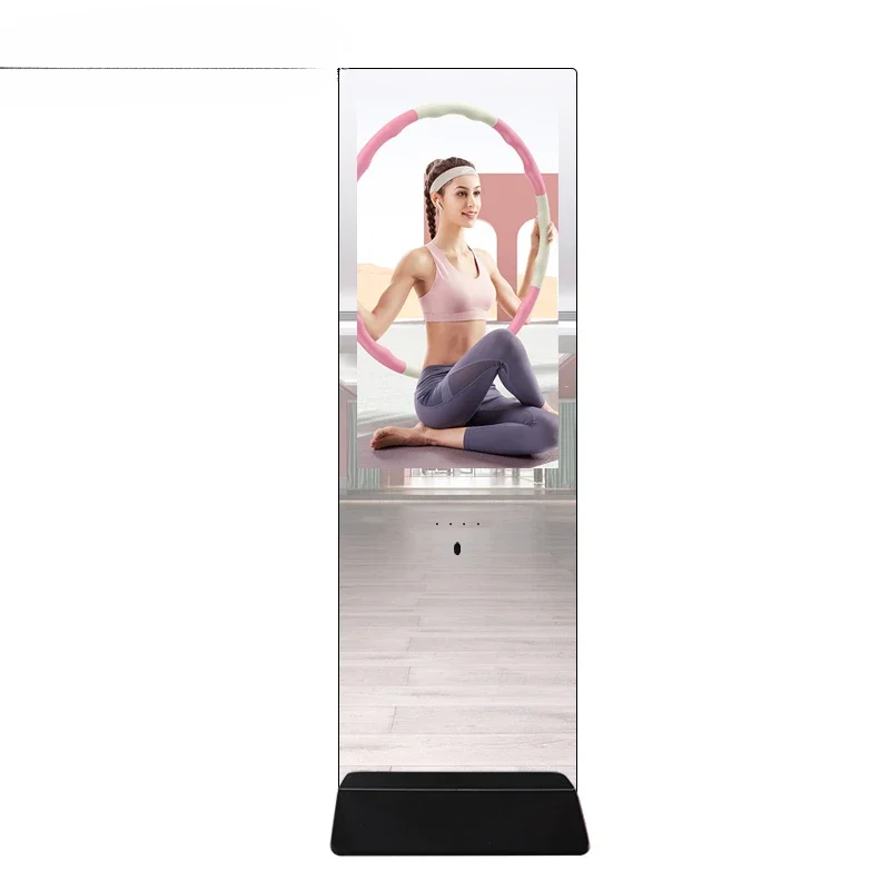 

Smart Fitness Mirror Screen Interactive Screens Interactive Smart AI Fitness Touch Mirror Kiosk Display