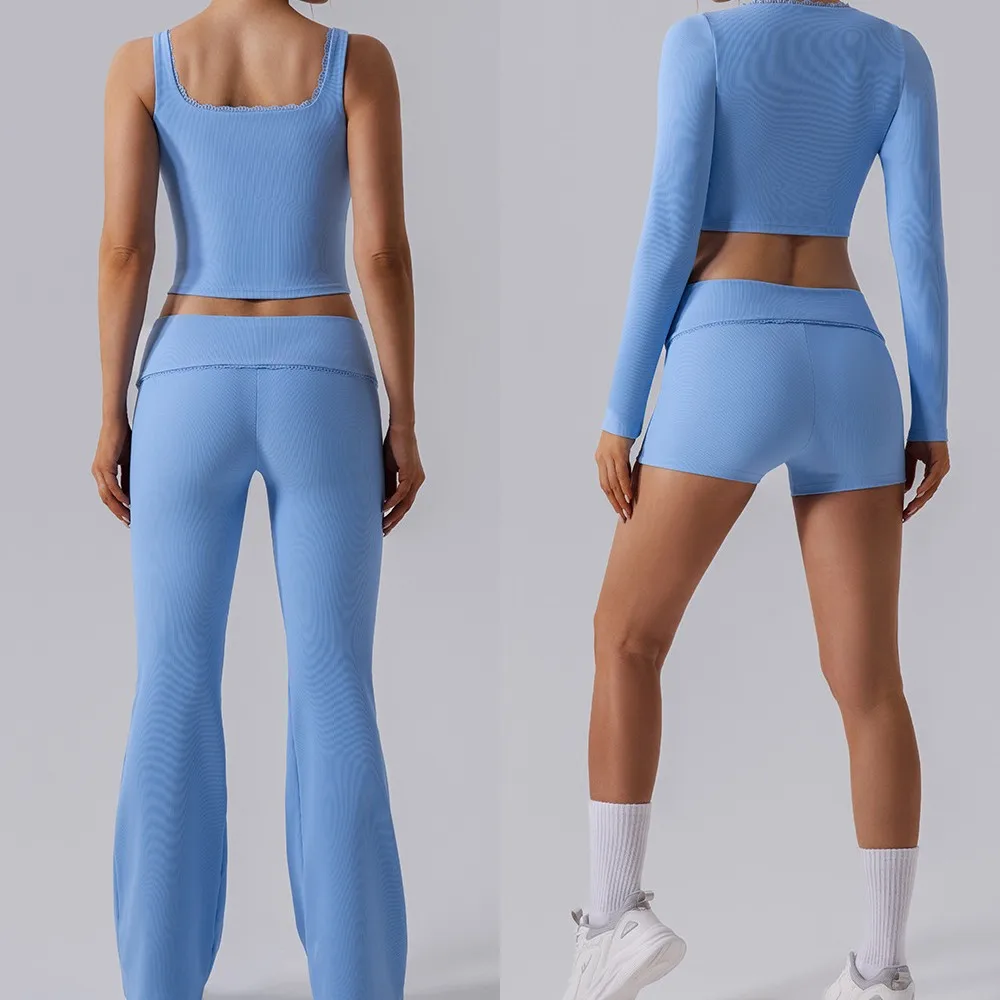 Рисунок 5 - кружевной женский комплект для йоги