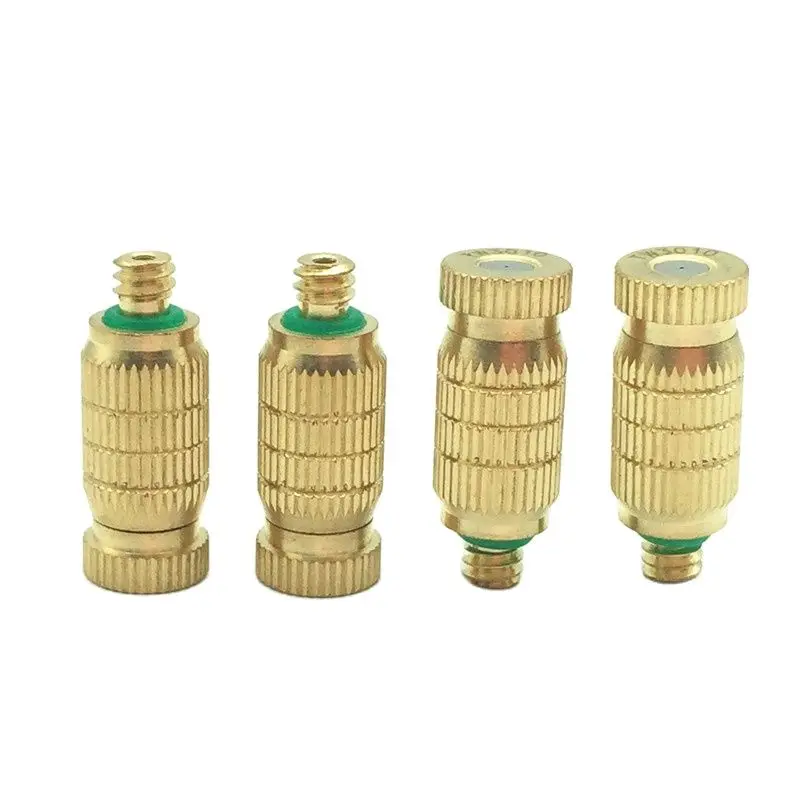 Brass Watering Spray Fog Misting Nozzle Garden Patio 1 PCS High Pressure 0.1mm-0.6mm Sprayers Pump Stainless Steel Metal