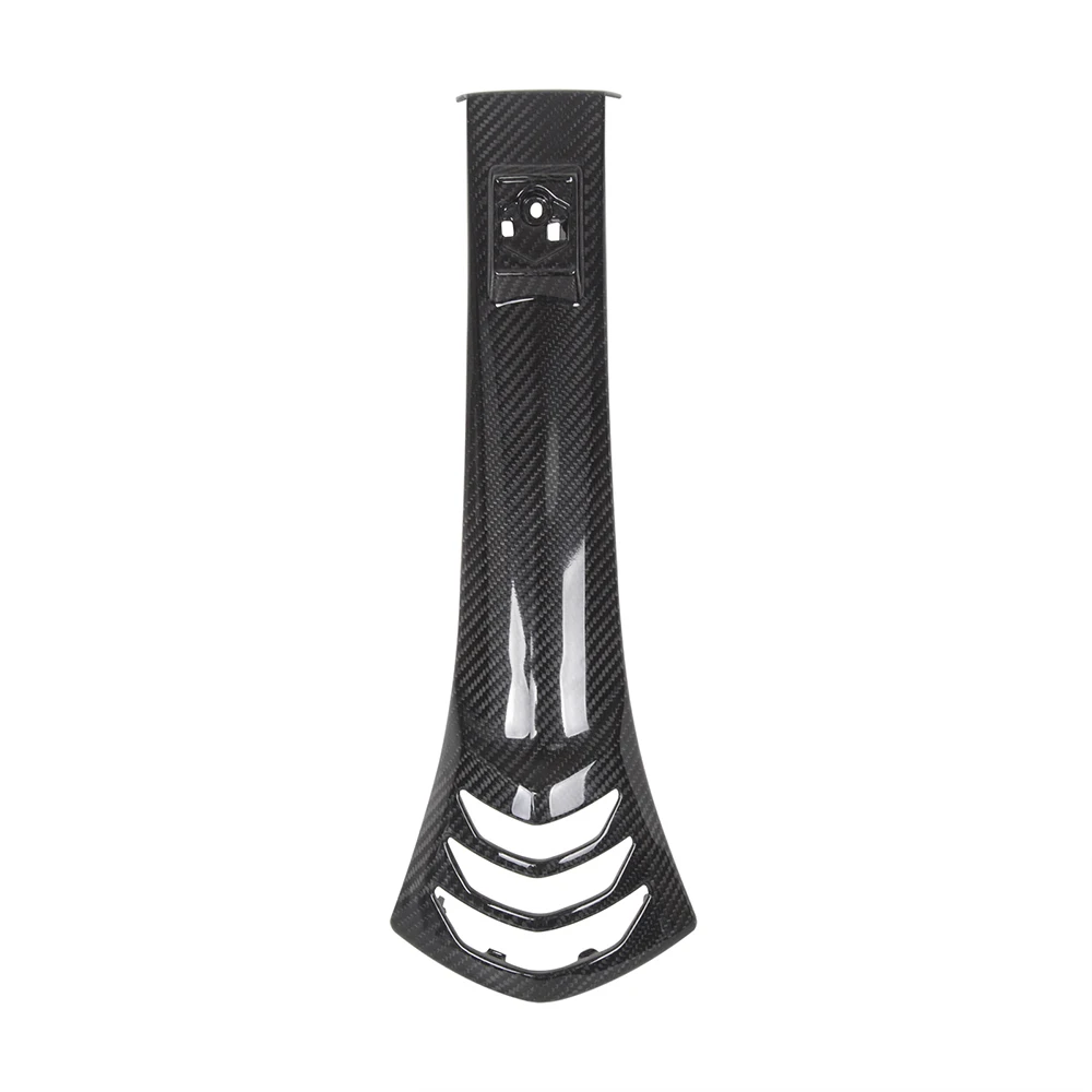 100% Carbon Fiber Motorcycle Front Belt Horn Cover Fairing Accessories For GTS300 2023 2024