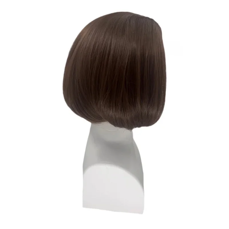 DY20Biohazard 3 جيل عيد الحب الشعر تأثيري أغطية الرأس قصيرة براون مستقيم التصميم شعر مستعار كوميدي 25 #1