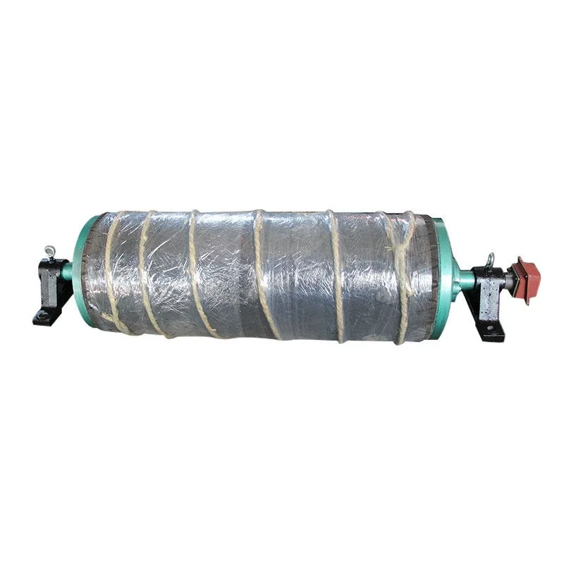 

Conveyor Belt Drive Roller Head Pulley Tail Pulley Mining Transmission Roller With Optional Lagging For Prepackaged Food