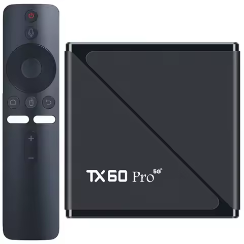 TX60 PRO Android 24 Smart TV Box 16GB 256GB Media Player 14K 2.4G/5G Dual WiFi Set Top Box with Remote Android Box AU/UK/US/EU
