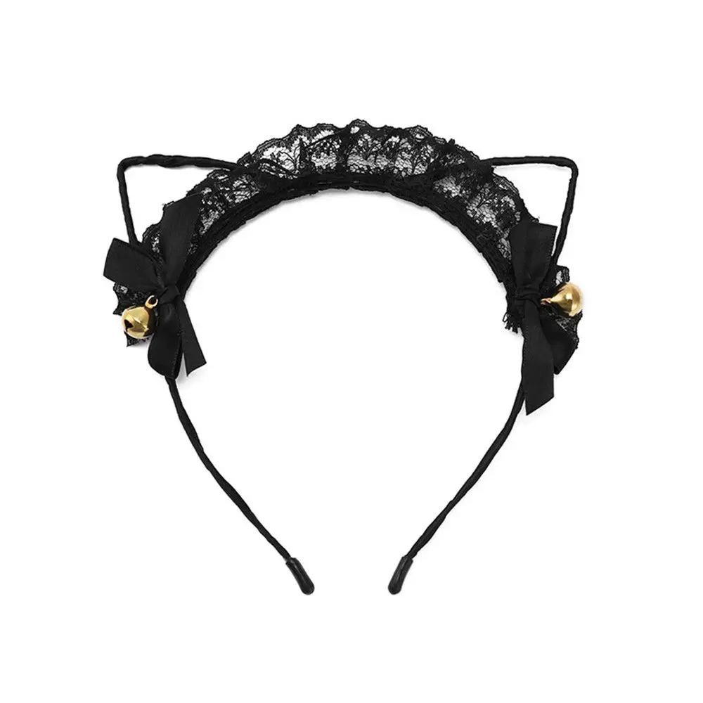 For Costume Party Cute Masquerade Cat Ear Headband Cosplay Headwear Fancy Dress Hairband Hair Accessories