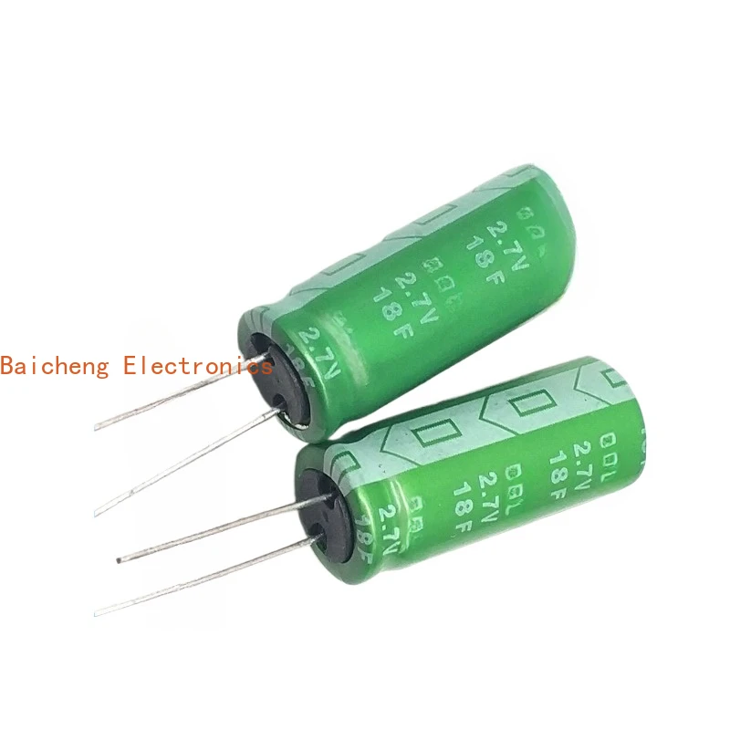 10PCS DIY 2.7V 18F Módulo de condensador Farad