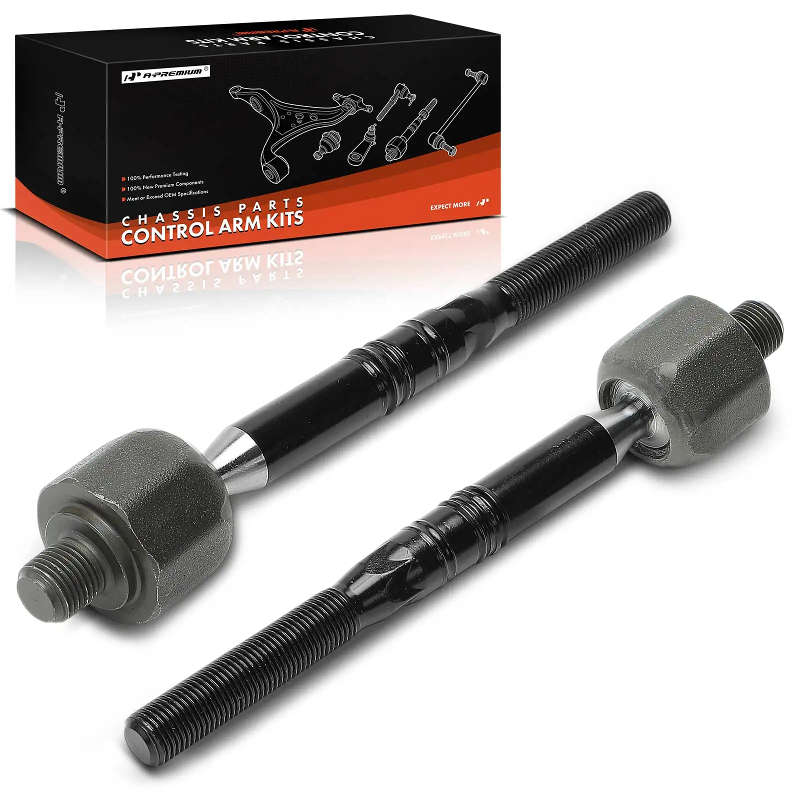 A-Premium 2x Front Left & Right Inner Tie Rod End for Jaguar XF 2016 2017 2018 2019 2020 2021 2022 2023 2024 XE 2016 2017 2018 2019 2020 2021