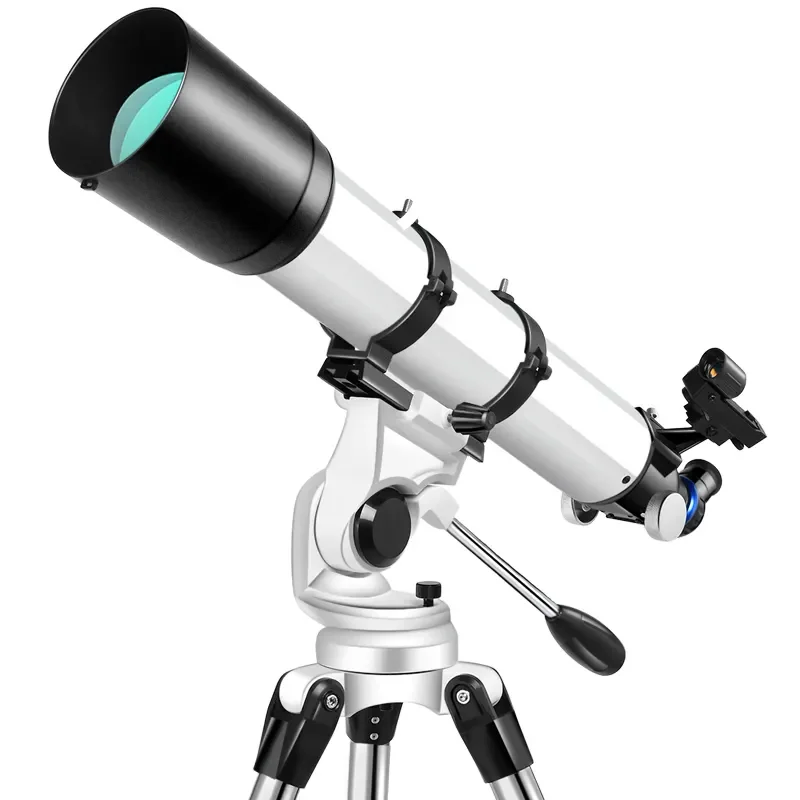 

LUXUN 90700 Portable Travel Refractor Telescope with Powerful AZ-Mount Tripod and Phone Adapter Astronomical Azimuth Mounting