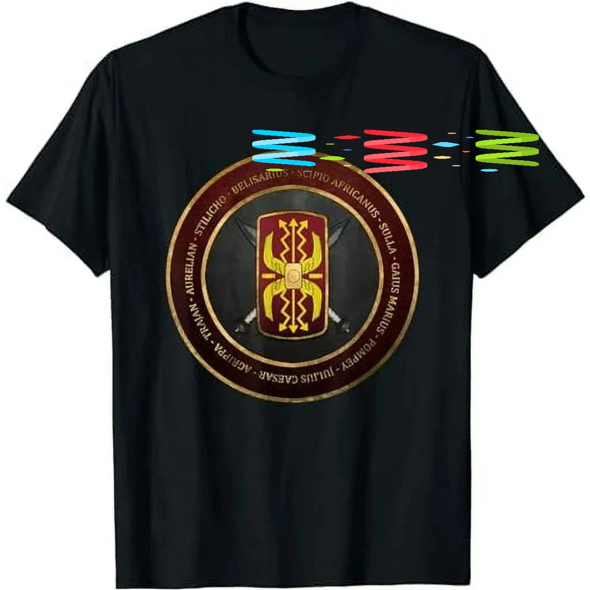 Roman Generals Legions of Ancient Rome T-Shirt 100% Cotton O-Neck Short Sleeve Summer Casual Mens T-shirt Streetwear