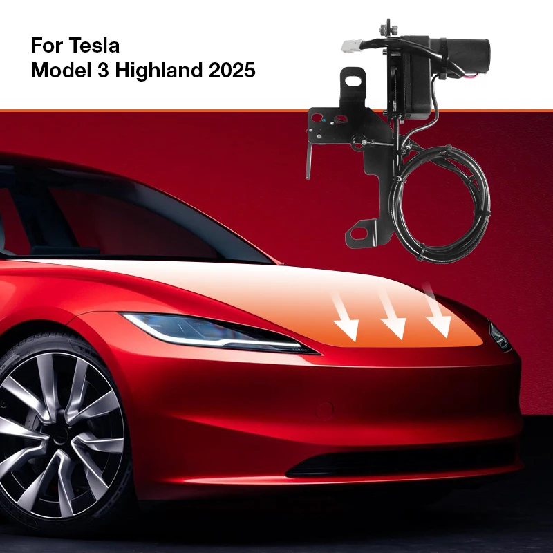 Voor Tesla Model 3 Y S X Highland 2025 Elektrische Zuigkracht Kofferbak Dichter Power Frunk Elektrische Soft Closing Automatische Lock