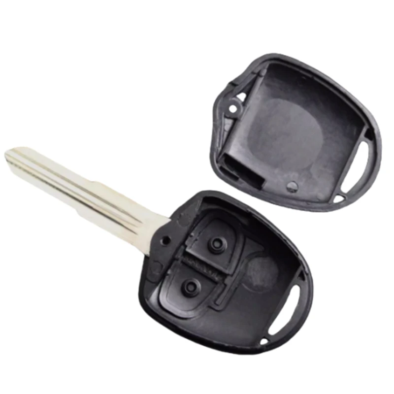 FLYBETTTER OEM 10個入り 2/3ボタン交換用キーケース リモートキーシェル 三菱 トライトン パジェロ アウトランダー ASX ランサー用