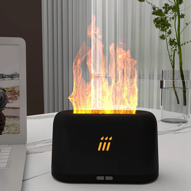 1Set diffusore Scenting umidificatore d'aria LED diffusore lampada fiamma olio essenziale ABS/PP/componenti elettronici