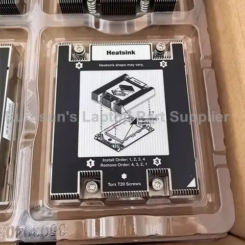 02JG043 New For ThinkSystem SR635 7Y98 7Y99 SR655 7Y00 7Z01 Heatsink AMD 1P 1U