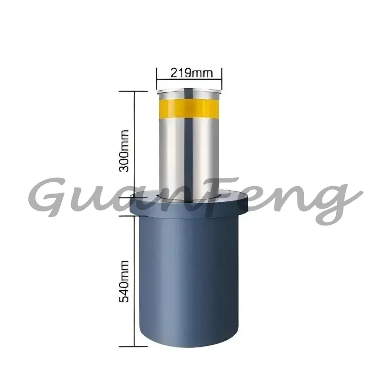Hydraulic automatic parking bollards Telescopic barricades Flexible lifting columns