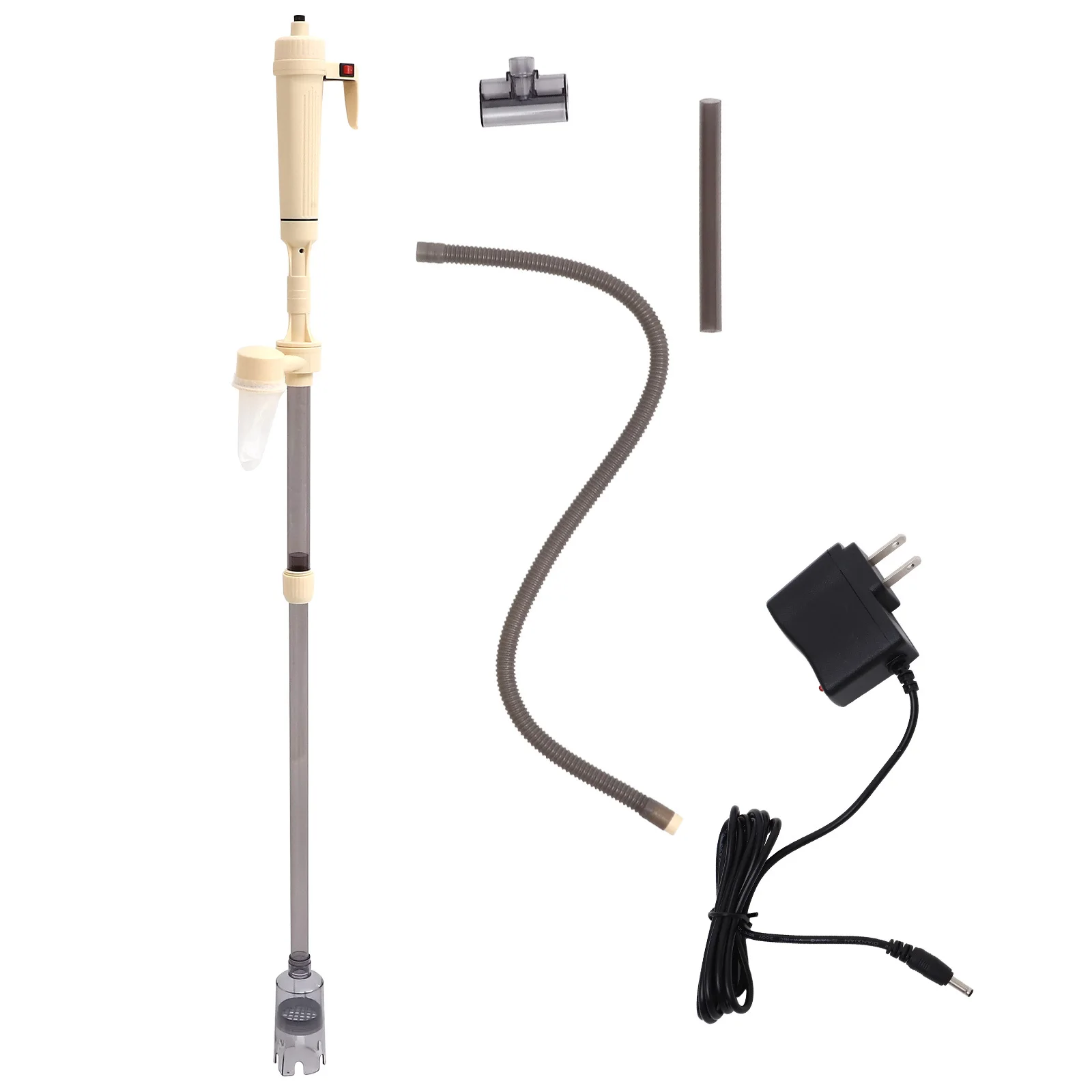 

1 Set Aquarium Water Changer Electric Fish Tank Cleaner Adjustable Siphon Tool For Gravel Pond Sand Washing No Us Plug