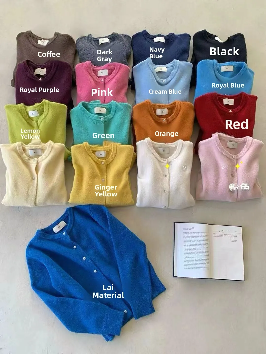 

Высококачественный ор вязаный кардиган, круглый дизайн Ne Egg, серебряный, синий, корейский, мягкий, эластичный, дышащий, удобный крой