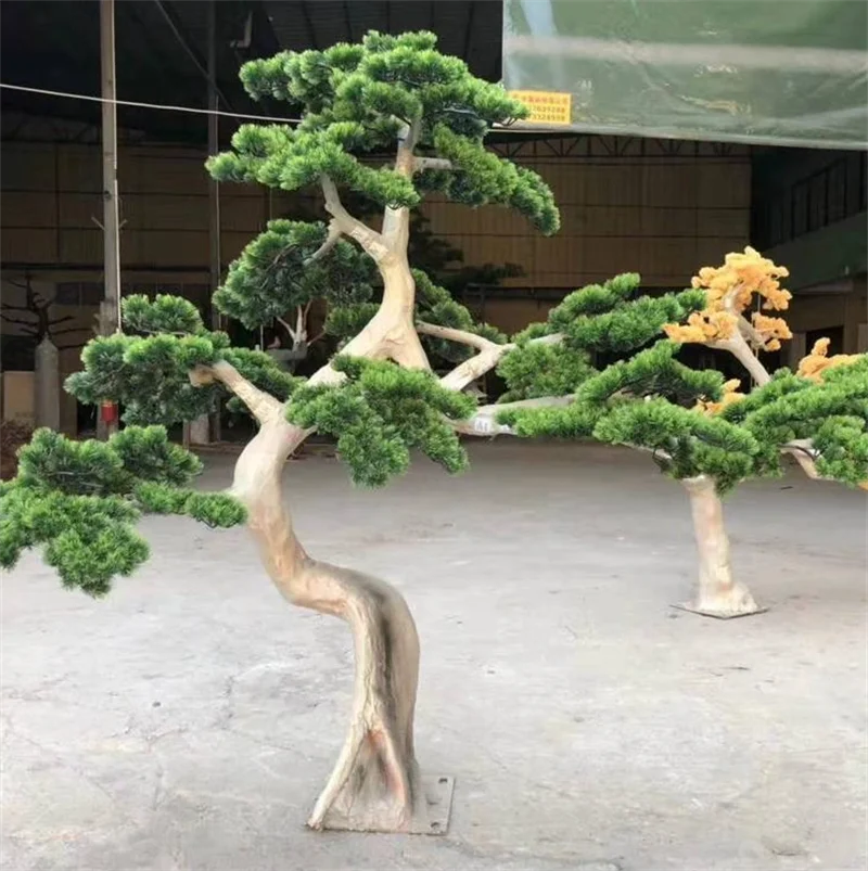 Artificial Bonsai Tree Faux Pine Tree Artificial Bonsai Tree for Home Office Showcase Indoor Decor