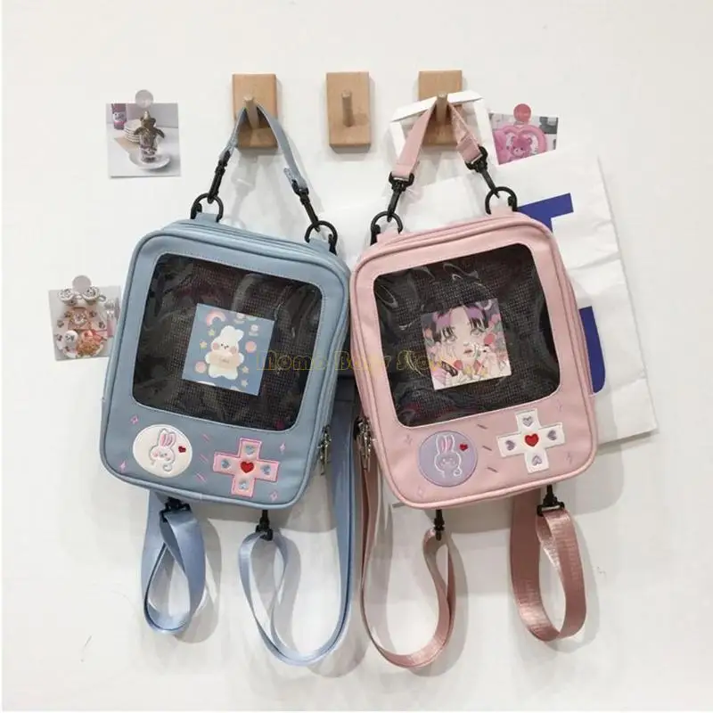 X90d Rucksacks Mädchen PU Leder School Tasche Großer Rucksack College -Daypacks Buchbeutel