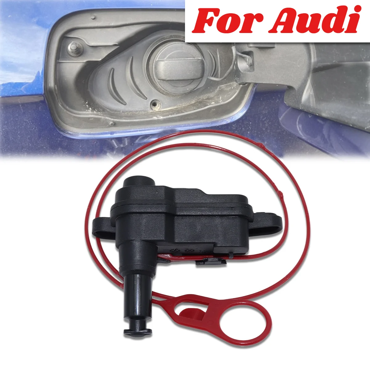 For Audi A5 A6 A7 A8 S5 S6 S8 RS5 RS6 Fuel Filler Gas Cap Door Lock Actuator Enhanced Security Waterproof Sealed 8V0862159A Kit