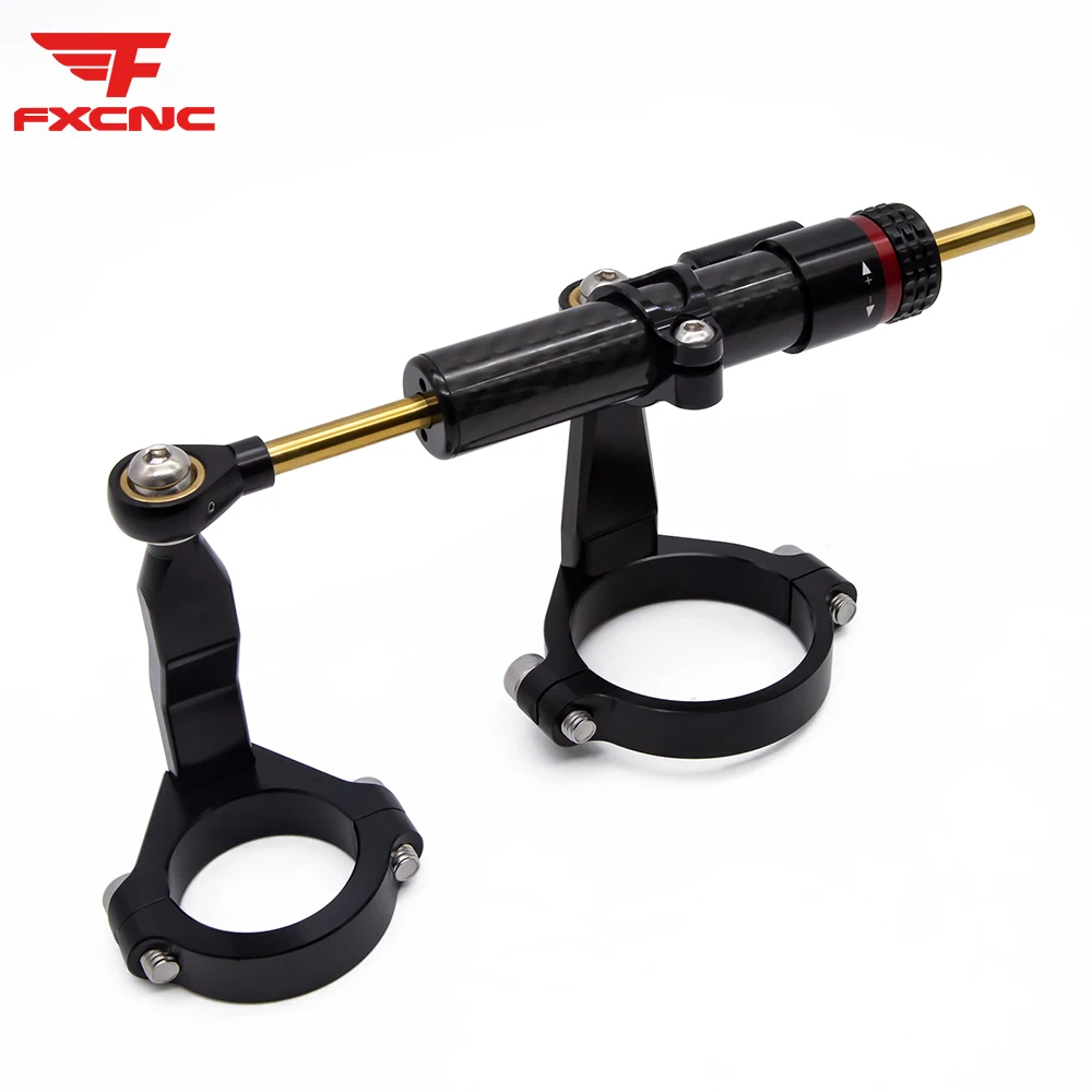 

For KAWASAKI NINJA ZX4R ZX4RR ZX-4R ZX4-RR 2023-2025 Motorcycle Steering Damper Stabilizer Bracket Mounting Support Kit Holder