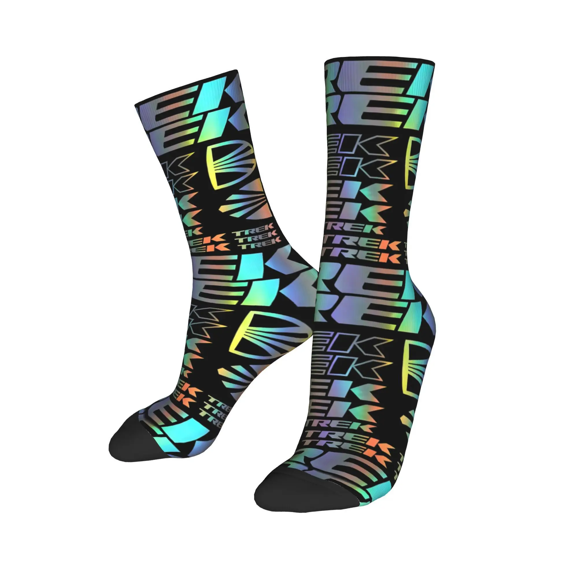 

Custom Cute T-Trekes Bike Socks Men Women Warm 3D Printed Classical Football Sports Socks