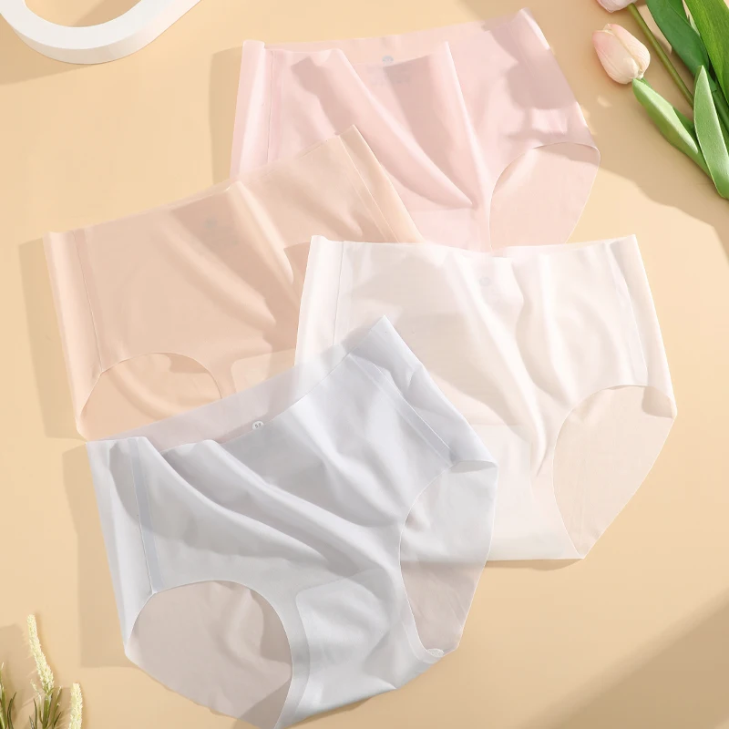 3 Stück ultra dünne transparente Slips Damen höschen sexy nahtlose atmungsaktive Unterwäsche weibliche Stretch erotische verlockende Dessous