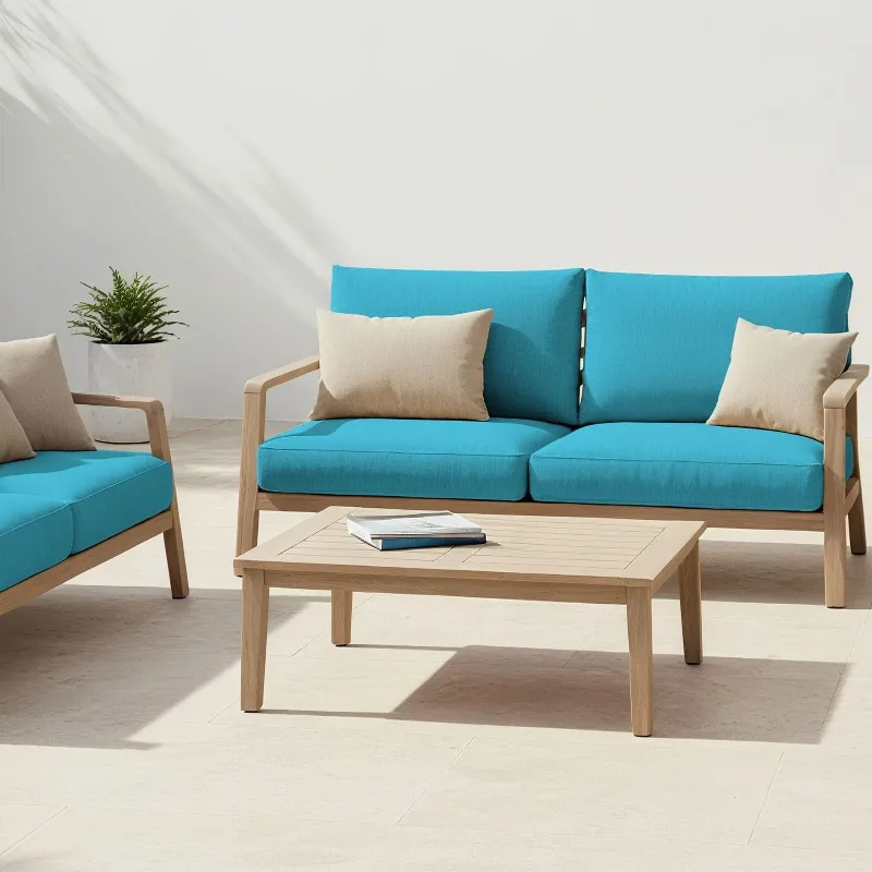 8PC Outdoor Cushion Covers for Patio Furniture Elastic Sofa Seat Cushion Cover Outdoor Garden Cushion Cover Couch Protector 2026