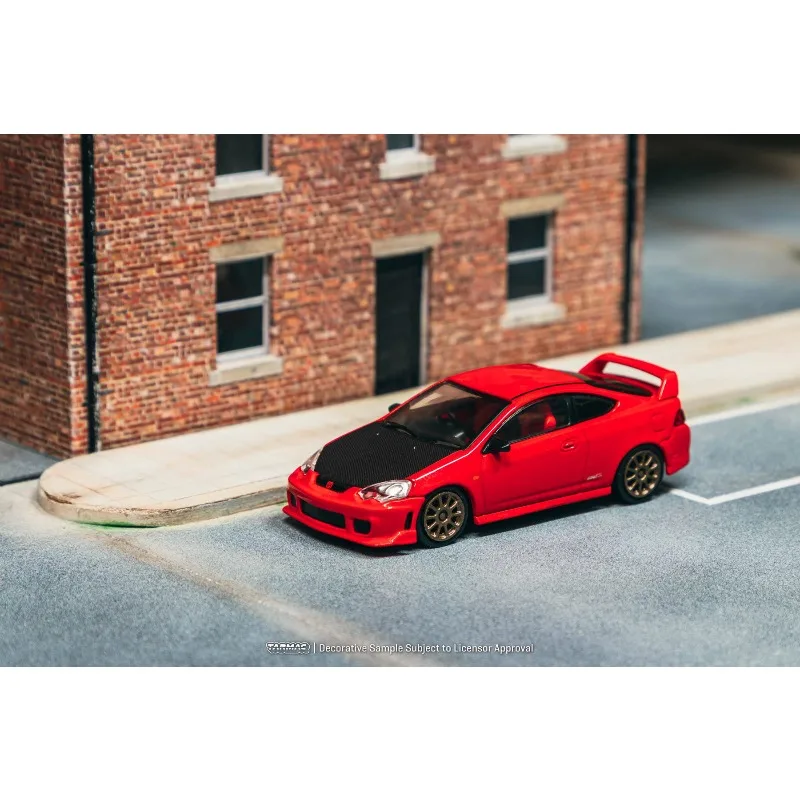 Diecast TW 1:64 Scale Honda Integra TYPE R DC5 Red Alloy Car Model