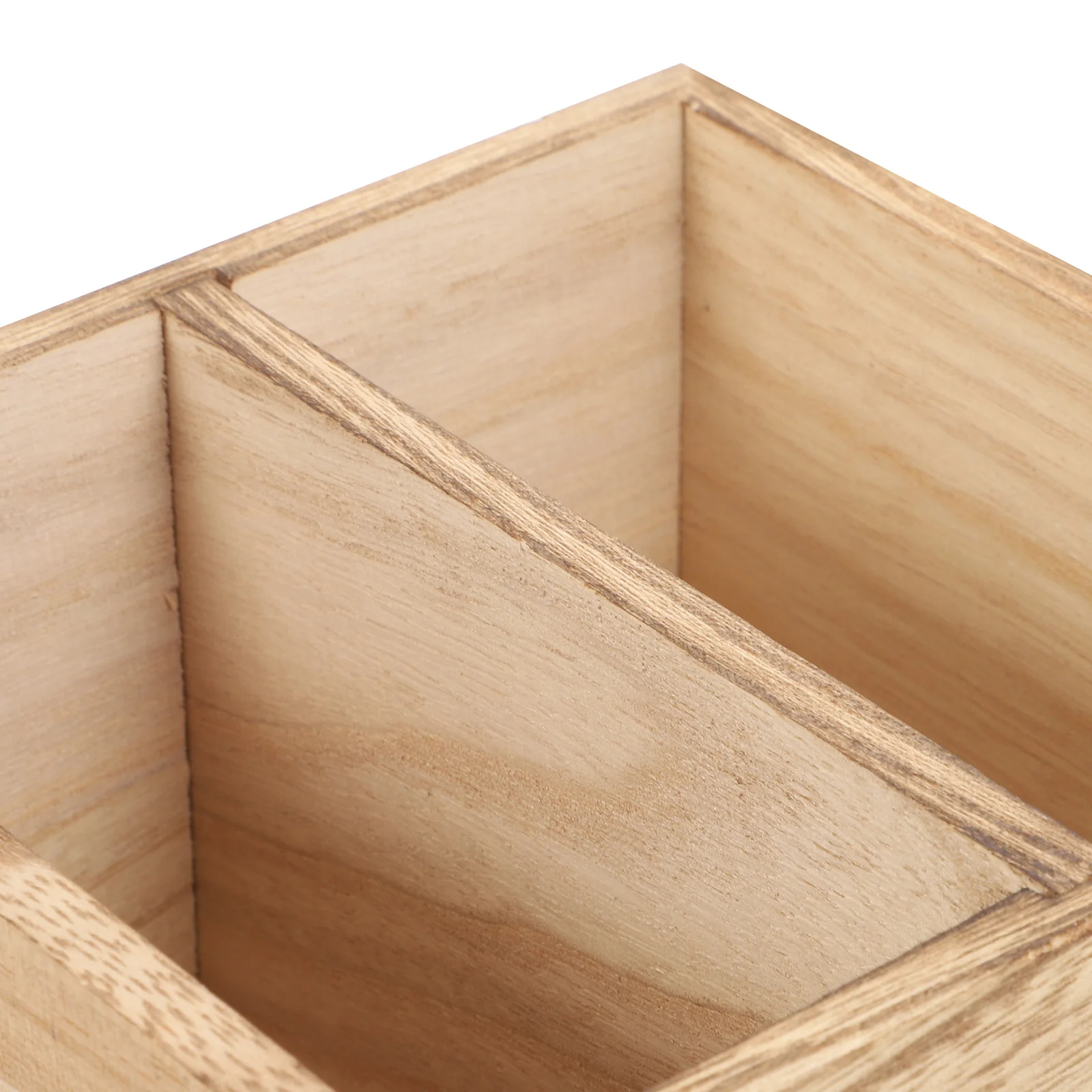 Drewniany pojemnik na podpaski higieniczne z pokrywką, przegródki, organizer na artykuły higieniczne dla kobiet, rustykalny organizer na blat toaletki, organizer łazienkowy.