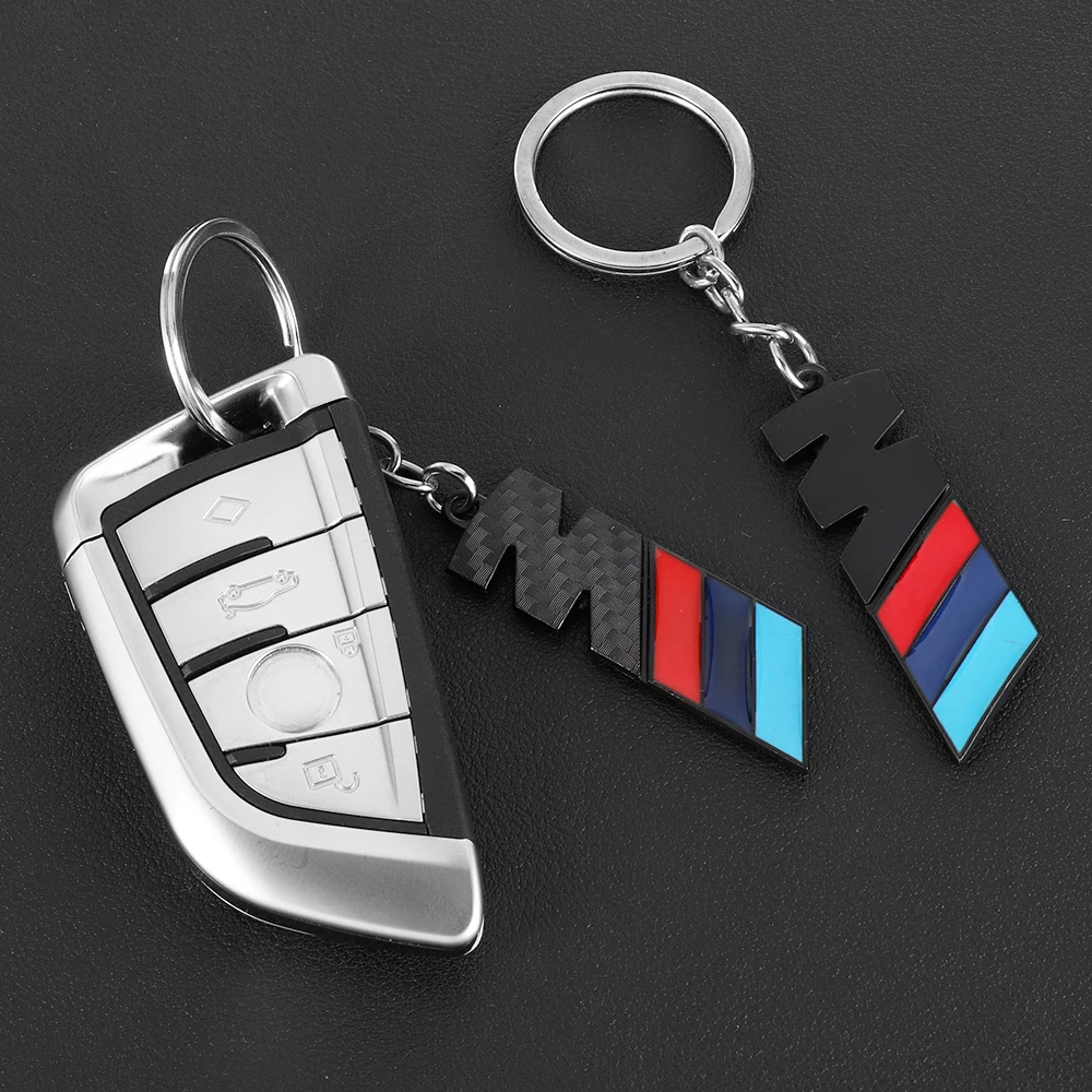 BMW Keychain Metal Emblem Style Keyring Car Motorcycle Accessories Fashion Gift For BMW M Performance M3 M5 M6 Power F10 F13 E30