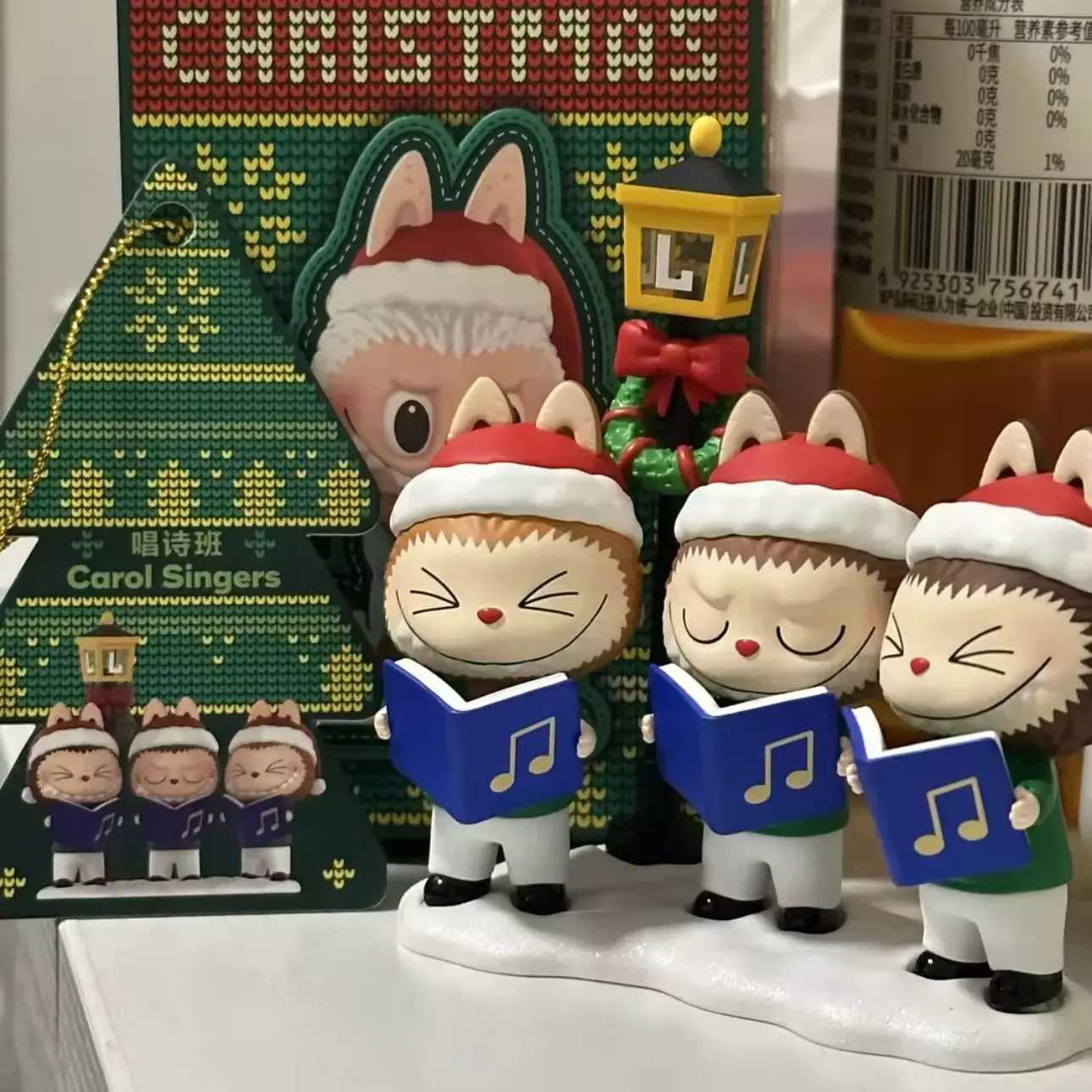 

POP MART THE MONSTERS Christmas Style Series Genuine Blind Box Toys Kawaii Anime Action Figure Caixa Caja Surprise Mystery Box