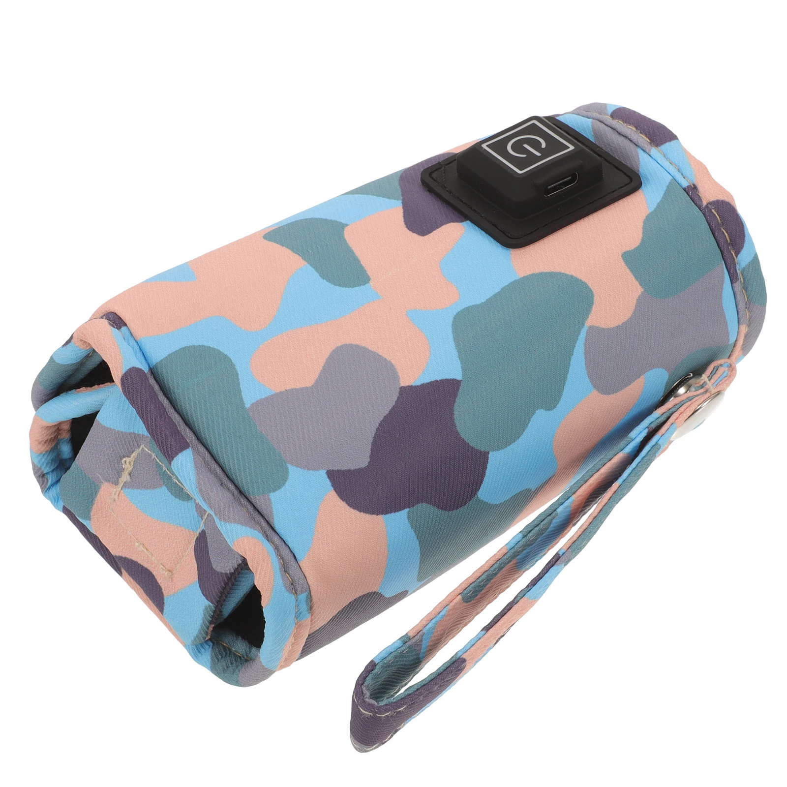 

USB Baby Bottle Warmer Cover Portable Insulation Bag 3 Modes Quick Heat Wear Resistant Material Travel Car Use