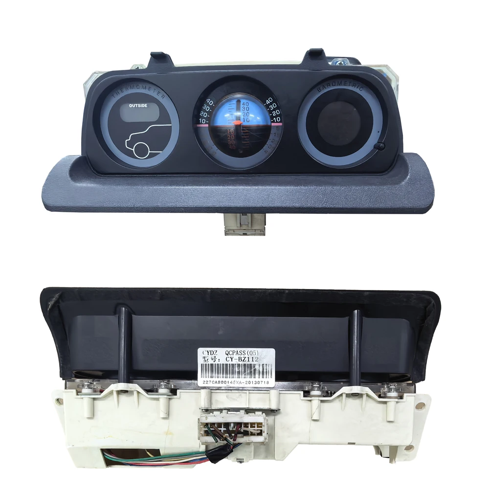 yaocaiss Altimeter Inclinometer Central Display for Mitsubishi Pajero Montero MK2 V31 V32 V33 V43 Vice  Control Instrument