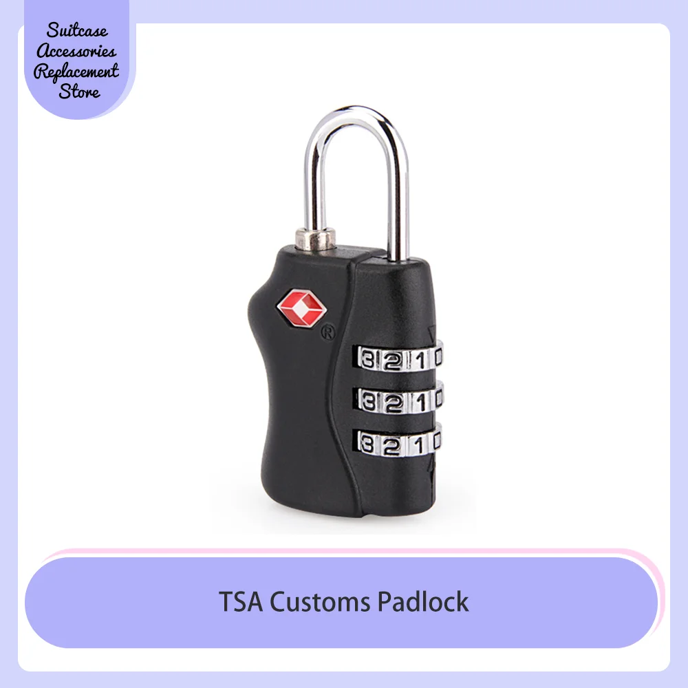 

Customs lock tsa password pull rod luggage luggage anti-theft lock check clearance lock Luggage padlock lightweight and portable