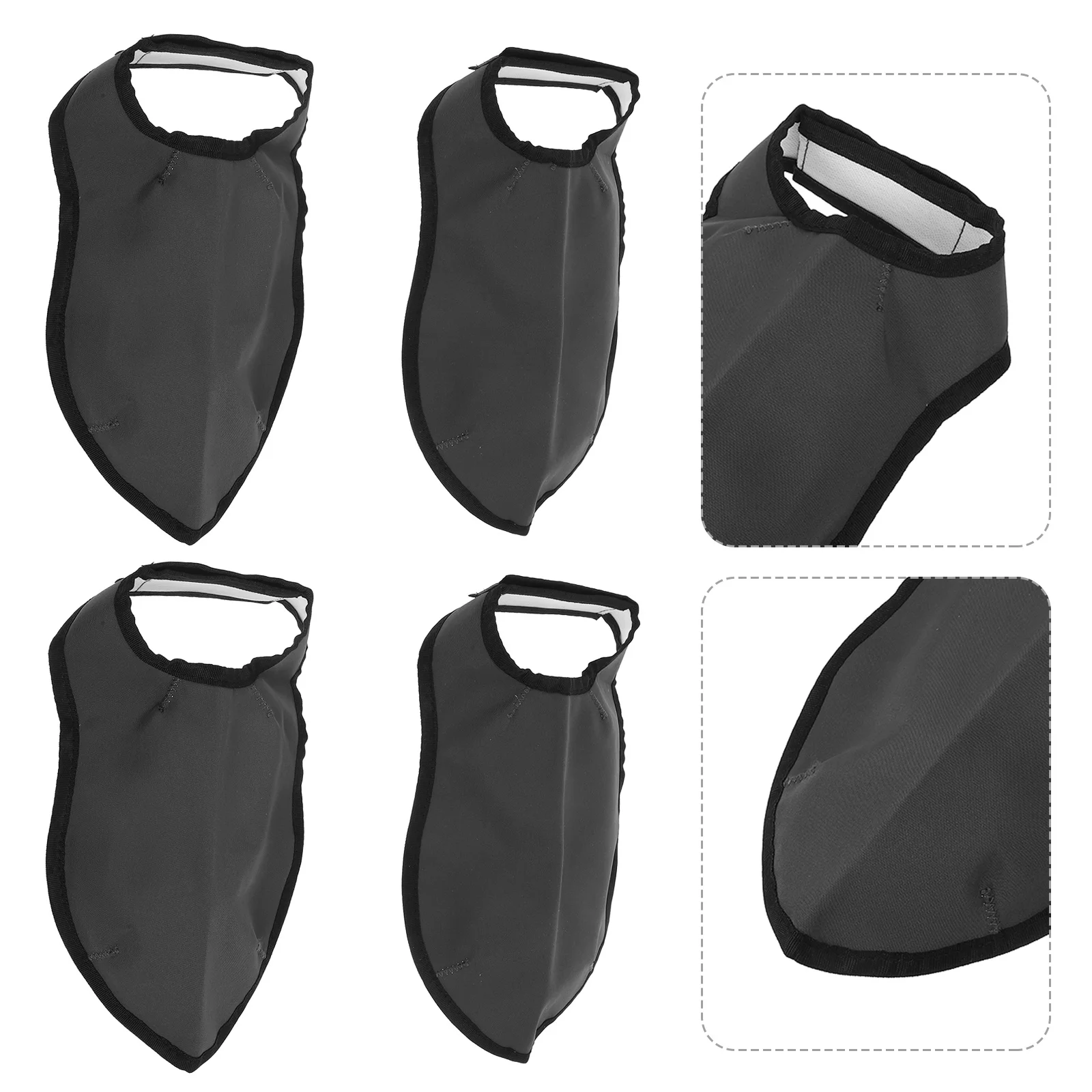

4Pcs Barber Shoes Cover Hairdresser Shoe Cloak Reusable Salon Overshoes Foot Protector for Sneakers Boots Barber Shoes Cover
