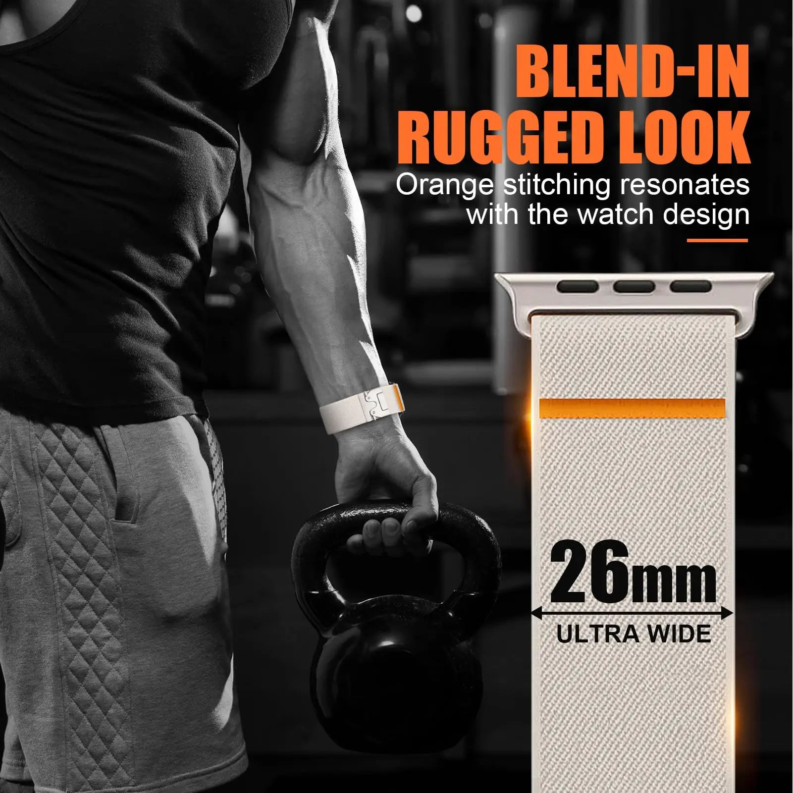 Banda de tela de nailon con cierre de paracaídas, banda deportiva para Apple Watch Ultra/2, banda elástica de 49 mm, 46 mm, 40 mm, 44 mm, 45 mm, 41 mm, 42 mm 38