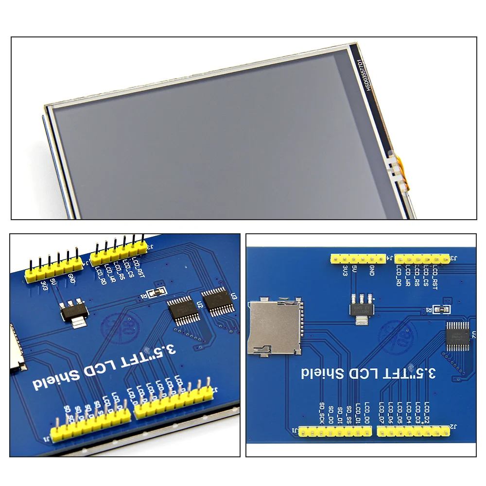 2,4 2,6 2,8 3,5 4,0 pulgadas 480*320 DPI módulo de pantalla LCD TFT RGB a todo Color para Arduino UNO STM32 Mega2560 ILI9486