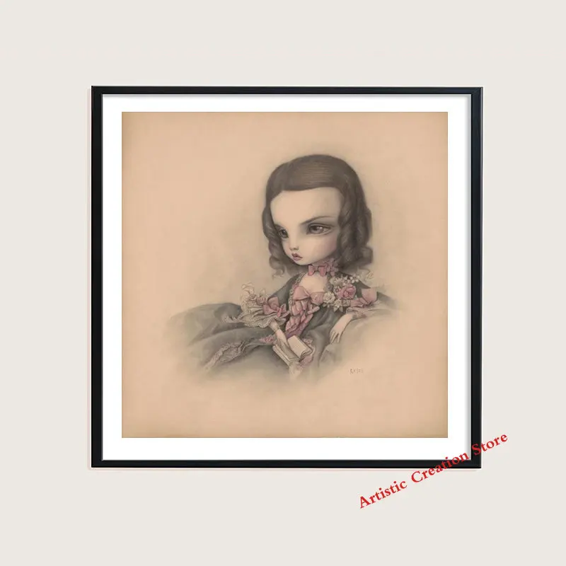 Dark World Creepy Cartoon Art Posters Canvas Painting By Mark Ryden Pop Wall Art Print Pictures for Living Room Wall Home Decor