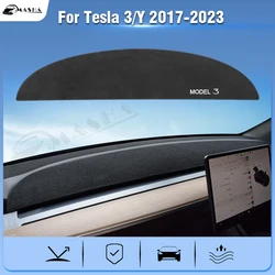 Per Tesla Model Y Model 3 2017-2021 2022 2023 tappetino per cruscotto per auto tappetino per parasole tappeti protezione per tappeti accessori interni