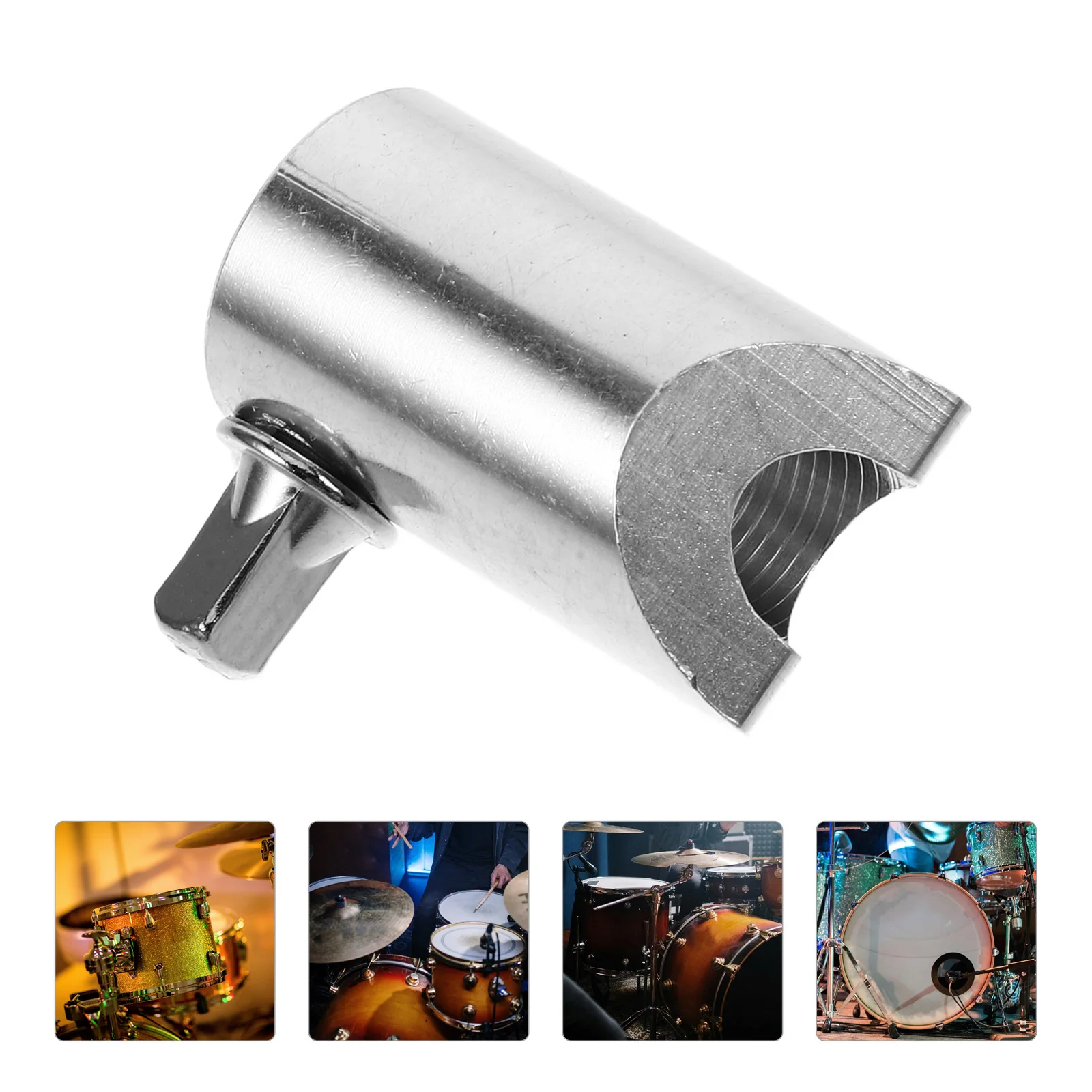 

Adjustable Zinc Alloy Arm Set Mount Cymbal Rod Extension Lock Support Bracket Durable Drum Hardware Clamp Cymbal Wing Nut Clamp