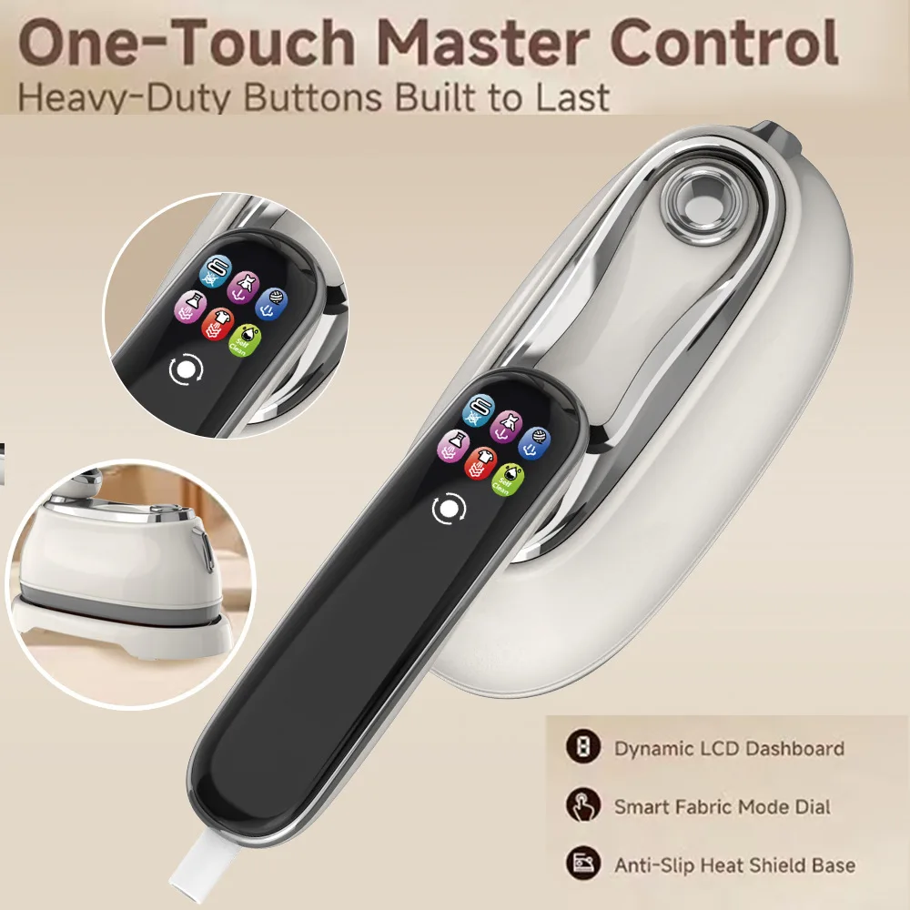 

LCDcolor screen six-speed electric ironhandheld largesteamportablegarment ironingmachinesmall ironing machinehomeironingartifact