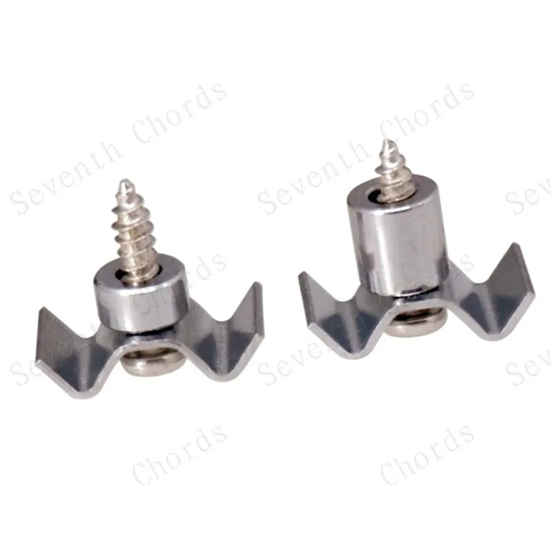 4 Sets/Lot goldene Gitarrensaitenhalter für E-Gitarren-Zubehörteile, Musikinstrumente – Detail 26