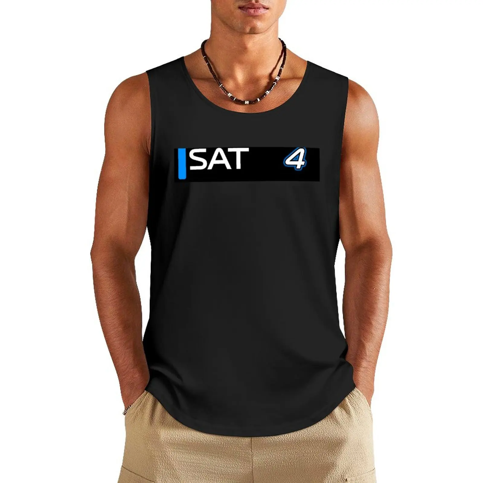 Formula 2 2022 Marino Sato Virtuosi Racing Number 4 TV Graphic Tank Top gym shirts gym accessories man anime