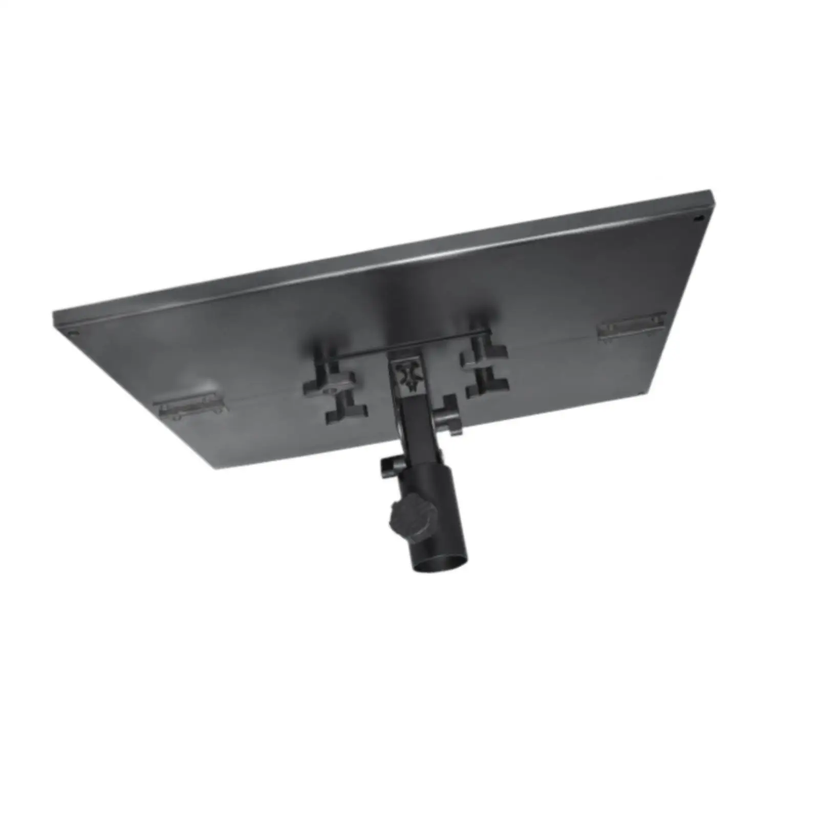 Projector Tripod Stand with Non Slip Tray Adjustable Angle Steel Frame for Office Home Stage DJ Equipment and Outdoor Movies