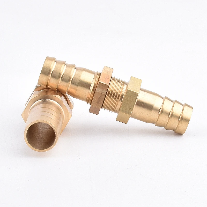 Tubo de púas de latón de 4mm, 6mm, 8mm, 10mm, 12mm, 13mm para manguera, accesorio de cobre, adaptador de conector de placa de Pagoda