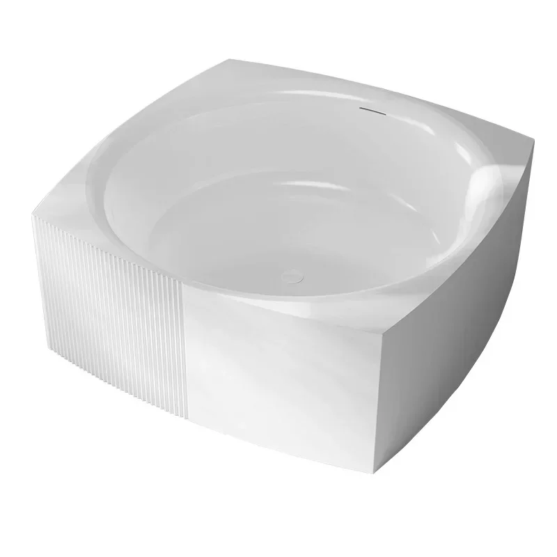 

Acrylic Bathtub Hotel B & B Double Large Disc Light Luxury Integrated Bathtub