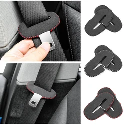 Car Seat Belt Buckle Clip Protector leather for Chevrolet Cruze Equinox Captiva Camaro Impala GMC Terrain TRAX Aveo Sonic Orland