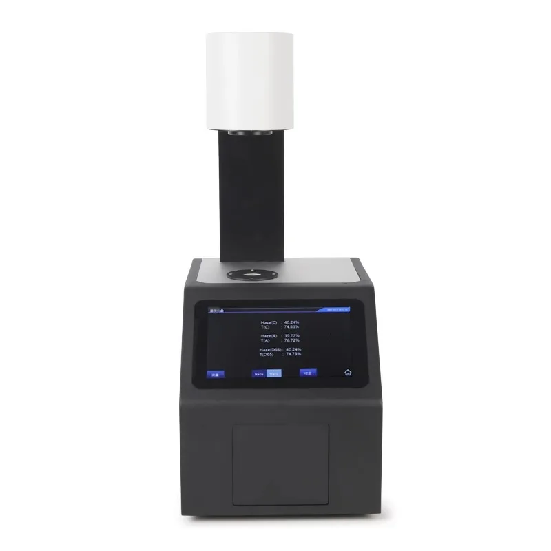 

Horizontal Haze Meter Desktop Haze Detection Measurement Transmittance Colorimetric Haze Meter Portable