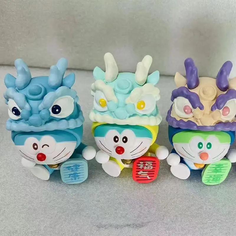 عبقور كوس التنين أرقام عرض صندوق أعمى السنة الجديدة حسن الحظ الروبوتية القط دمية سيارة الإناث عيد ميلاد الإبداعية الأطفال هدية